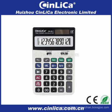 DS-20LT 12 digit office calculator scale, solar power calculator